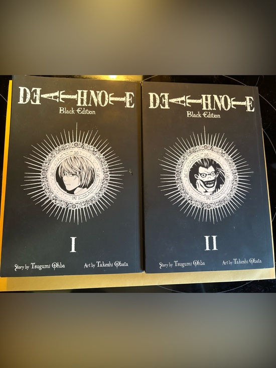 Other - Death Note Black Edition Volumes I & II - Black Covers